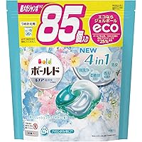 ☆ボールドジェルボール　85個×4個　計340個！☆ 本州限定！送料のみ無料 Amazon | ボールド 洗濯洗剤 ジェルボール4D ラベンダー