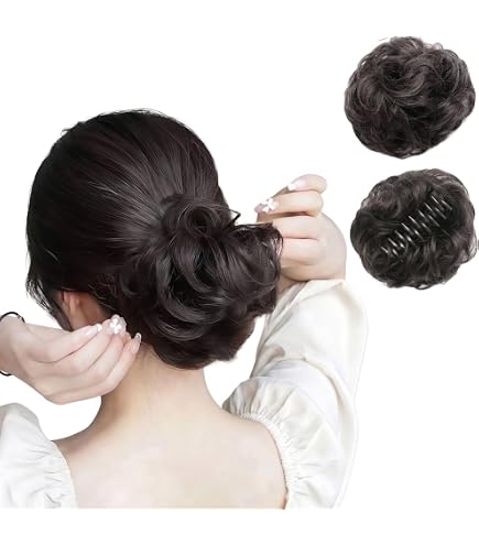 Amazon.co.jp: AISIHAIR ウィッグ おだんご お団子ウィッグ ポイント