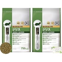 Amazon.co.jp: 【2袋セット】 ジリス セレクションプロ 750g（250g×3袋