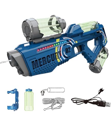 Amazon | スパイラ(Spyra) ハイテク電動ウォーターガン 水鉄砲