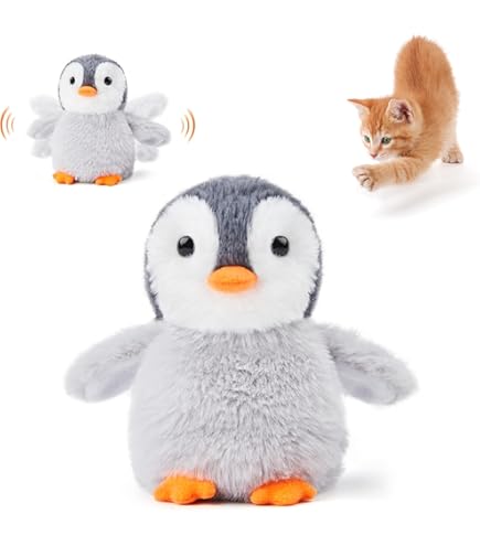 Amazon.co.jp: Kimee インタラクティブ 猫のおもちゃ 充電式 自動