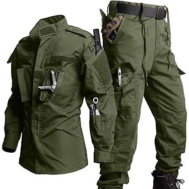 サバゲー⭐︎アーミー服 Amazon.co.jp: [SHENKEL] arxy レディース 迷彩服 ぶかぶか