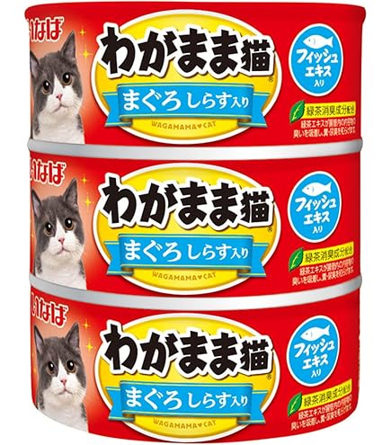 Amazon.co.jp: いなば わがまま猫 まぐろ ささみ入り 140g3個 : ペット用品