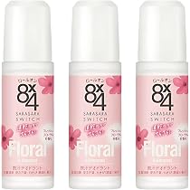 Amazon.co.jp: 8×4 ロールオン フレッシュフローラル 汗臭防臭 制汗