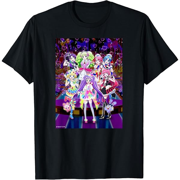 プリズムストーン限定】プリパラ 南みれぃ Tシャツ Lサイズ 中古 訳