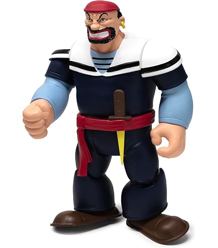 ポパイ 鉄棒 アクロバット フィギュア Amazon.co.jp: Boss Fight Studio Poopdeck Pappy Popeye Classics