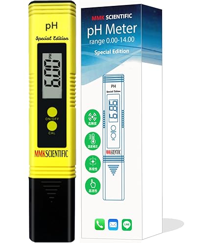 Amazon | カスタム (CUSTOM) 防水pH(ペーハー)計 0.00~14.00 pH 自動