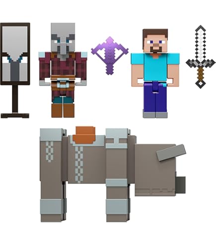 Amazon.co.jp: Mattel Minecraft Mob Head Minis 2022 マイクロ