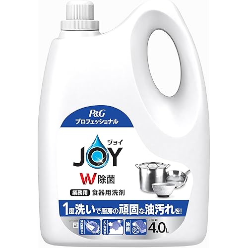 P&G プロフェッショナル ジョイ W除菌 食器用洗剤 業務用 本体 4.0L