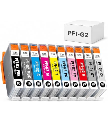 Amazon.co.jp: 3年保証 PFI-1700PBK 700ml 互換 インクタンク インク