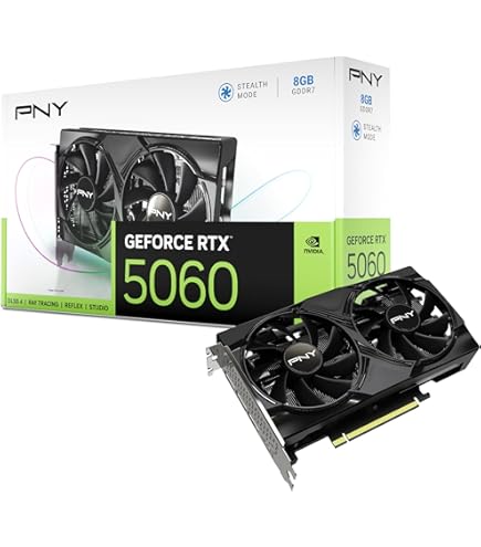 グラフィックボード・グラボ・ビデオカード PNY GeForce RTX 4060 8GB XLR8 Amazon | PNY GeForce RTX 4060 Ti 8GB XLR8 Gaming VERTO EPIC-X ARGB