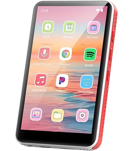 OILSKY MP3プレイヤーM501暗紫色 BluetoothとWiFi搭載MP3プレーヤー、Oilsky M501 80GB(16GB+64GB)音楽