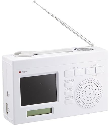 Amazon.co.jp: ウィンコド 3インチ液晶ワンセグTV＆AM/FMラジオ TH