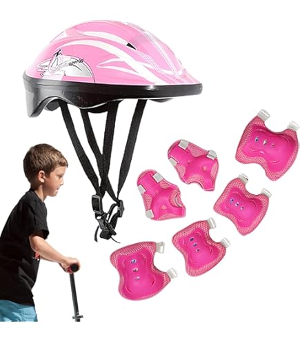 【ヘルメット、プロテクター付き】スケボー コンプリート 一式(女性、子供向け) Amazon.co.jp: kufun スケボー プロテクター ヘルメット 大人 子供 7点