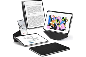 MOFT【公式直営店】ダイナミックフォリオ iPad mini7 ケース (第7世代、A17 Pro、2024) iPad mini6 ケース（第6世代、2021）iPadスタンド 多角度調整 横置＆縦置 強力マグネット タブレットスタンド 軽量 極
