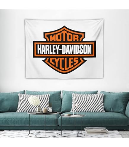 Amazon.co.jp: ハーレーダビッドソン タペストリー ポスター おしゃれ