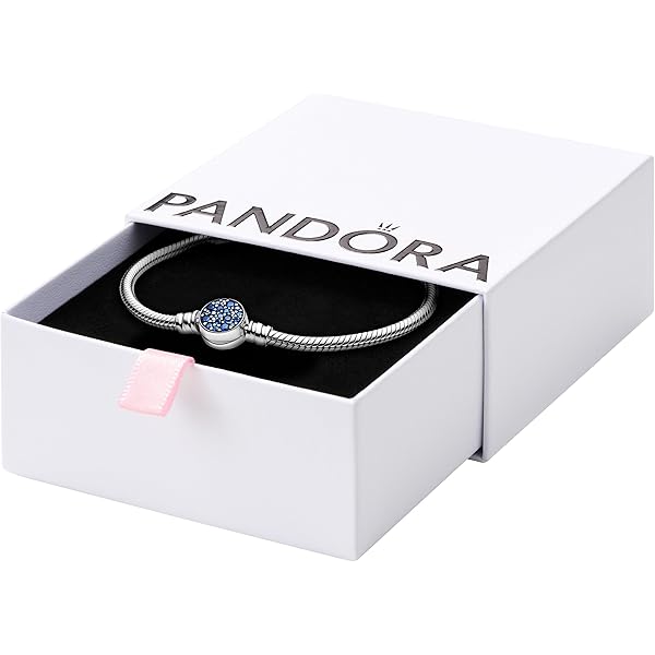 Amazon.co.jp: PANDORA Moments Two-Tone Barrel Clasp Snake