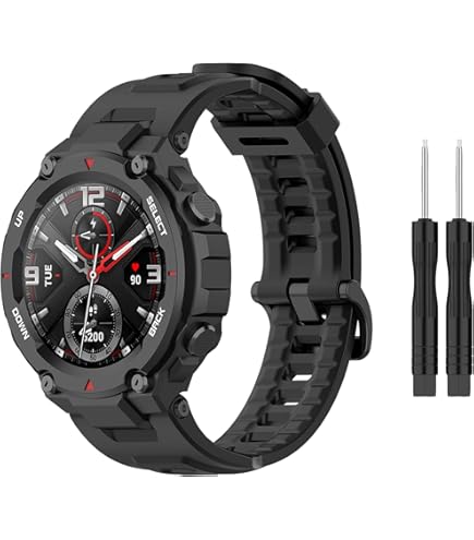 Amazon | Amazfit T-Rex Pro ガラスフイルム【3枚セット-高 品質】 T