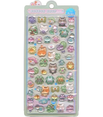 Amazon.co.jp: クーリア シール ボンボンドロップシール がおがお