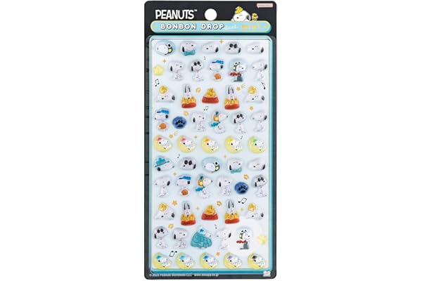サンスター文具(Sun-Star Stationery) スヌーピー グッズ ボンボンドロップシール ミニ 変装 S8815160
