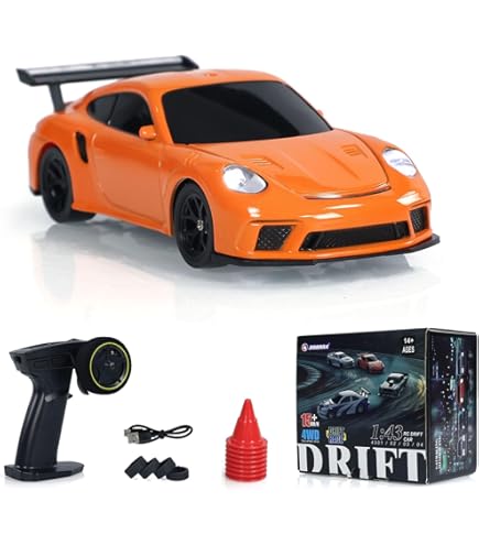 Amazon.co.jp: FunXylophy 1:43スケール RCドリフトカー 4WD 2.4