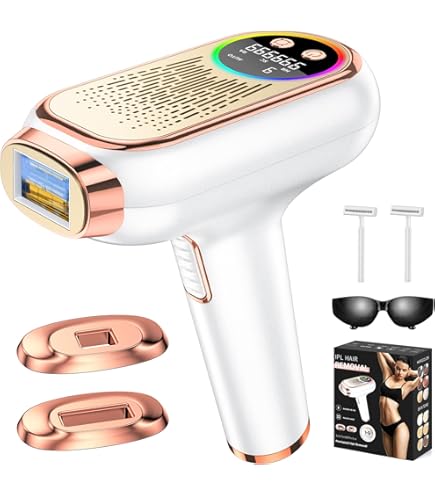 INNZA IPL Hair Removal with Ice Cooling Care Function for Women