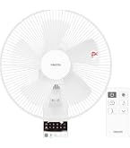 Amazon | [山善] 壁掛け扇風機 DCモーター 静音 上下左右首振り 入切