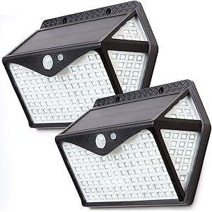 【高輝度最新・5面発光・コンパクトですごい】ソーラーライト センサーライト 屋外照明 人感センサー LEDライト ガーデ…