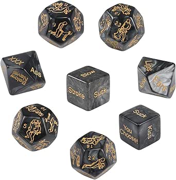 Amazon Mewtogo 2セットサイコロ カップルゲーム 罰ゲーム サイコロゲーム ロールプレーイング 贈り物 小道具 パーティー ボード ゲーム おもちゃ