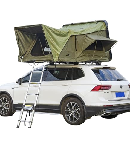 Amazon | kaitou ルーフテント カールーフテント 天窓 キャンプ ハード