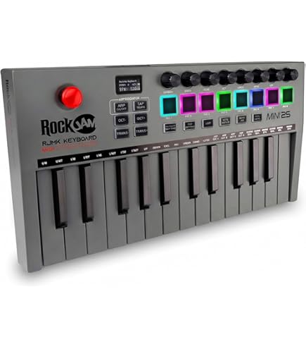 Amazon | midiplus XPAD MIDI Keyboard Controller | MIDI