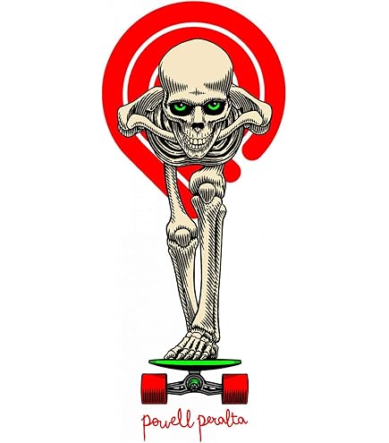 Amazon | Powell Peralta Skateboard Sticker Bones Brigade Mike