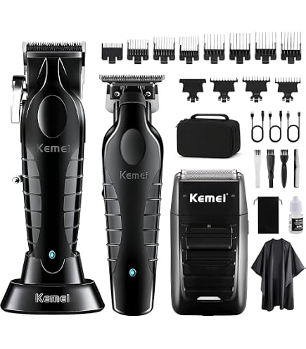 KEMEI 2296 Professional Hair Clippers for Men Cord/Cordless Hair