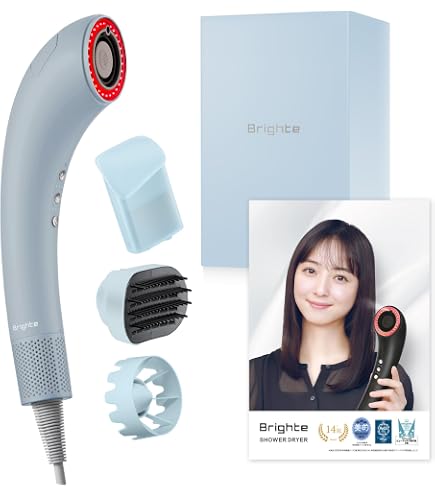 Amazon | 【新色 PINK】Brighte ブライト SHOWER DRYER PINK ヘア