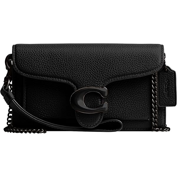 COACH コーチ　タビー　ミディアムウォレット　レザー　ブラック COACH 財布 タビー ミディアム ウォレット レディース メンズ
