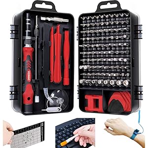 SHINODA 【2020年最新型130in1】 精密ドライバー 特殊ドライバー ドライバーセット クリーニングツール付…