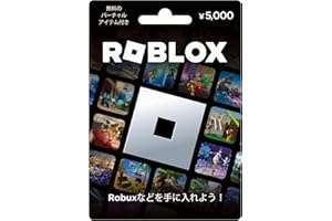 Roblox Gift Card - ¥5,000 [Includes Exclusive Virtual Items] | Card Edition