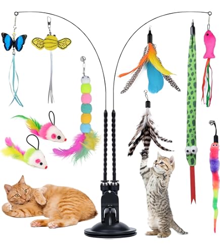 Amazon | 猫 玩具 一人遊び 猫運動不足解消グッズ 一人遊 猫 おもちゃ