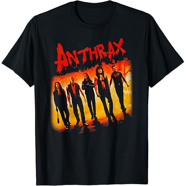Amazon | Anthrax – Antisocial Tシャツ | Tシャツ・カットソー 通販