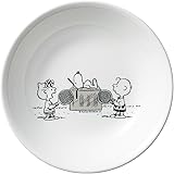 コレールスヌーピーモノトーン 深皿小J413-SPMT CP-9396