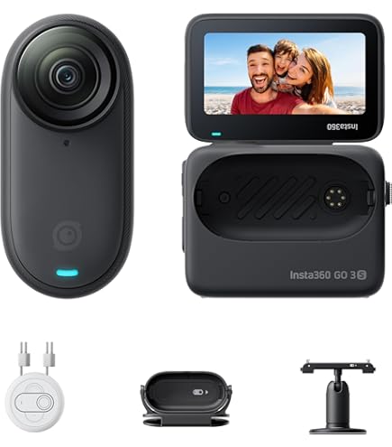 Amazon | Insta360 GO 3 Vlog カメラ 128GB 公式ステッカー集付き-小型 