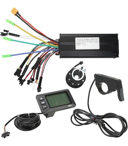 Amazon.co.jp: 36V / 48V 500Wブラシレスモーターコントローラー、電動