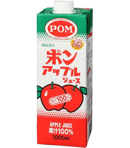 Amazon.co.jp: POM(ポン) えひめ飲料 ポンジュース スクエア 1L×6本