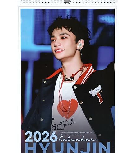 Straykids カレンダー Amazon | ストレイキッズ ヒョンジン 日本仕様 2026年 卓上カレンダー