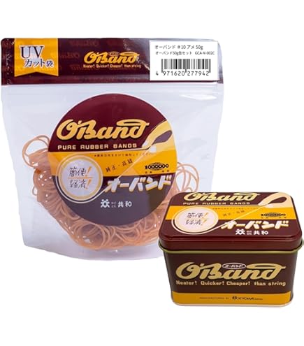 Amazon.co.jp: 輪ゴム 【 オーバンド #18 】 アメ色 #16より1つ大きい
