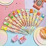 セイカオエン 可愛い マシュマロ 個包装 asmr お菓子 クリスマス グミ 海外 詰め合わせ マシュマログミ 御菓子詰め合わせ marshmallow ぐみ ランダムセット (6本セット)