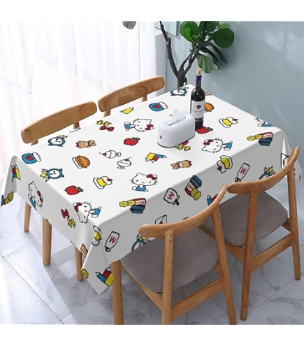Amazon｜ハローキティ テーブルクロス テーブルマット デスクマット
