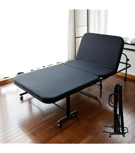 スプリングマットレス付電動折りたたみベッド ELB-5(S)J ELB-5(S)J 電動スプリング折りたたみベッド 1台 YAMAZEN(山善