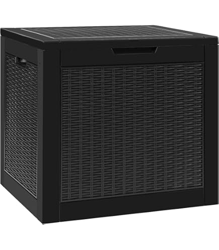 物置 屋外収納 378Ｌ大容量 防水 ベランダ収納 ベランダストッカー コンテナ収納 屋外倉庫 Amazon | 物置 屋外収納 378L大容量 防水 ベランダ収納 ベランダ