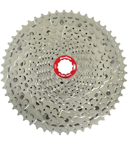 Amazon | SunRace CSM680 Wide Ratio Cassette 11-40T, 8 Speed, Black